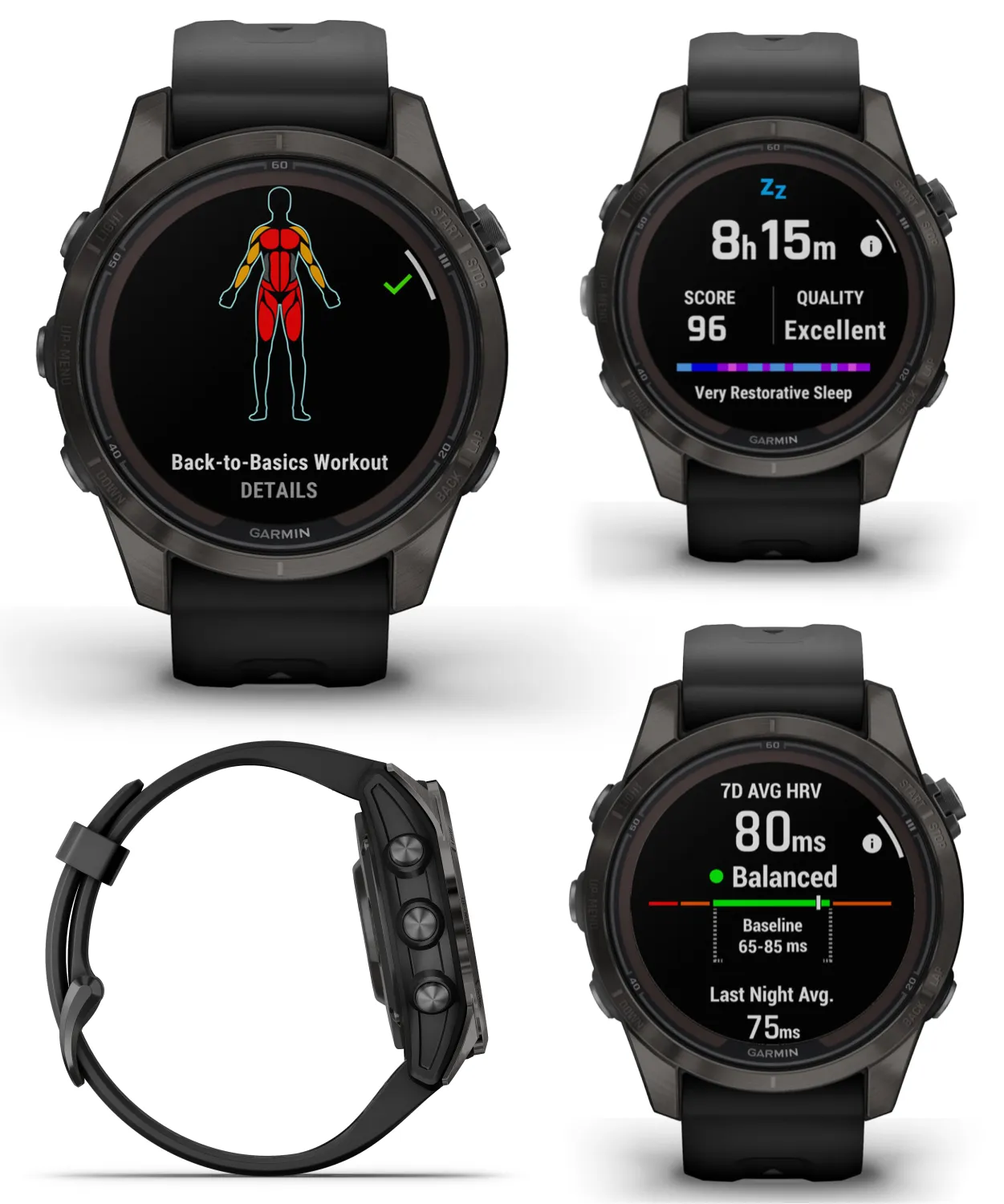 Garmin Fenix 7 Pro Solar Series Multisport GPS 42/47/51 mm Smartwatch