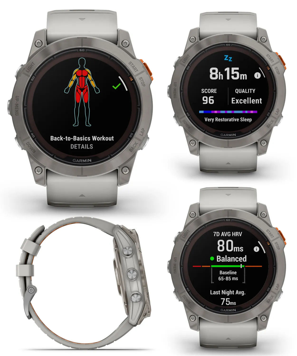 Garmin Fenix 7 Pro Solar Series Multisport GPS 42/47/51 mm Smartwatch