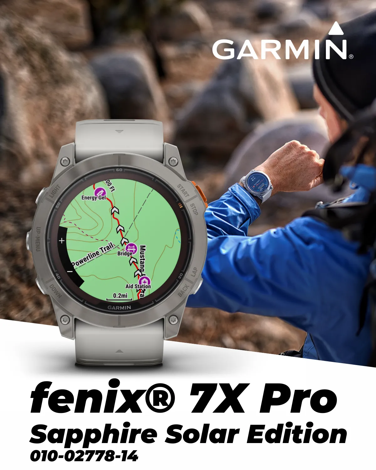 Garmin Fenix 7 Pro Solar Series Multisport GPS 42/47/51 mm Smartwatch