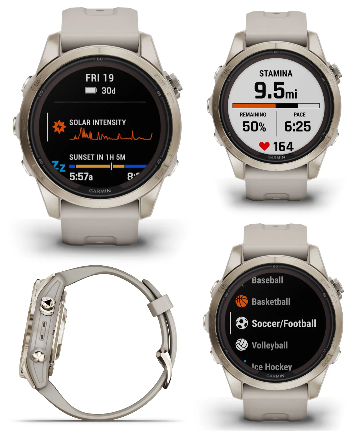 Garmin Fenix 7 Pro Solar Series Multisport GPS 42/47/51 mm Smartwatch