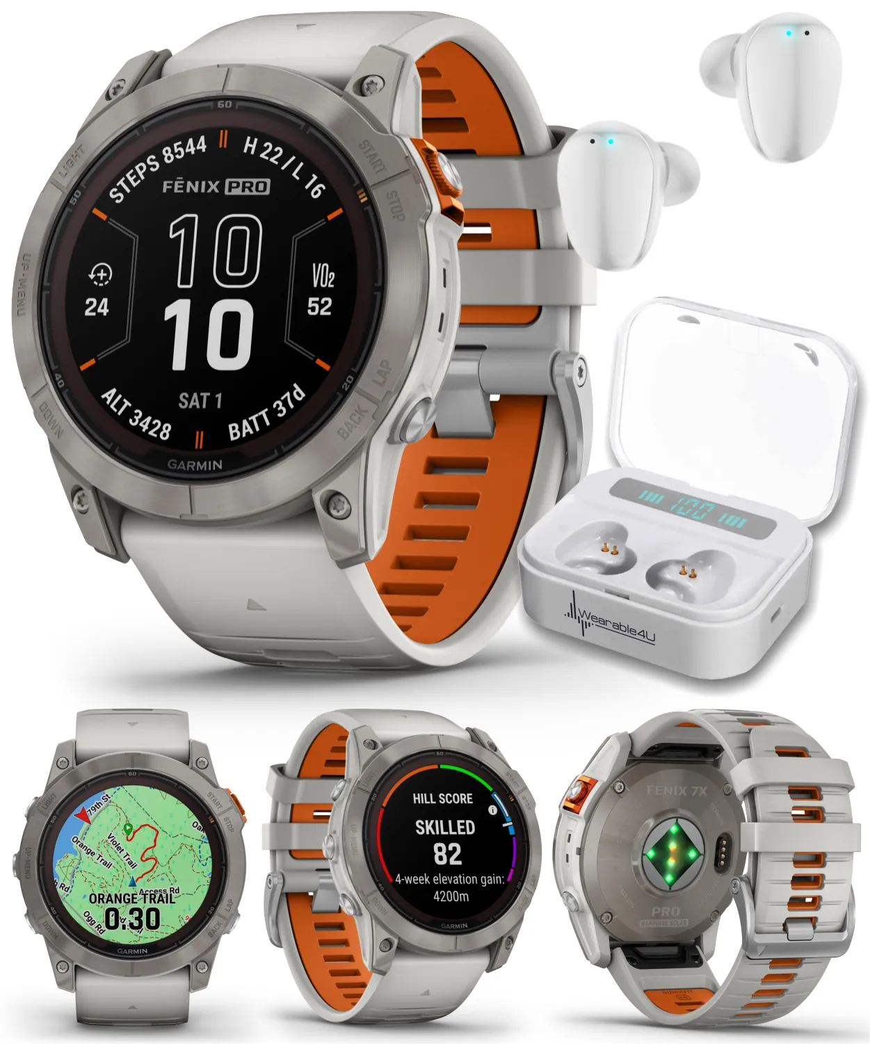 Garmin Fenix 7 Pro Solar Series Multisport GPS 42/47/51 mm Smartwatch