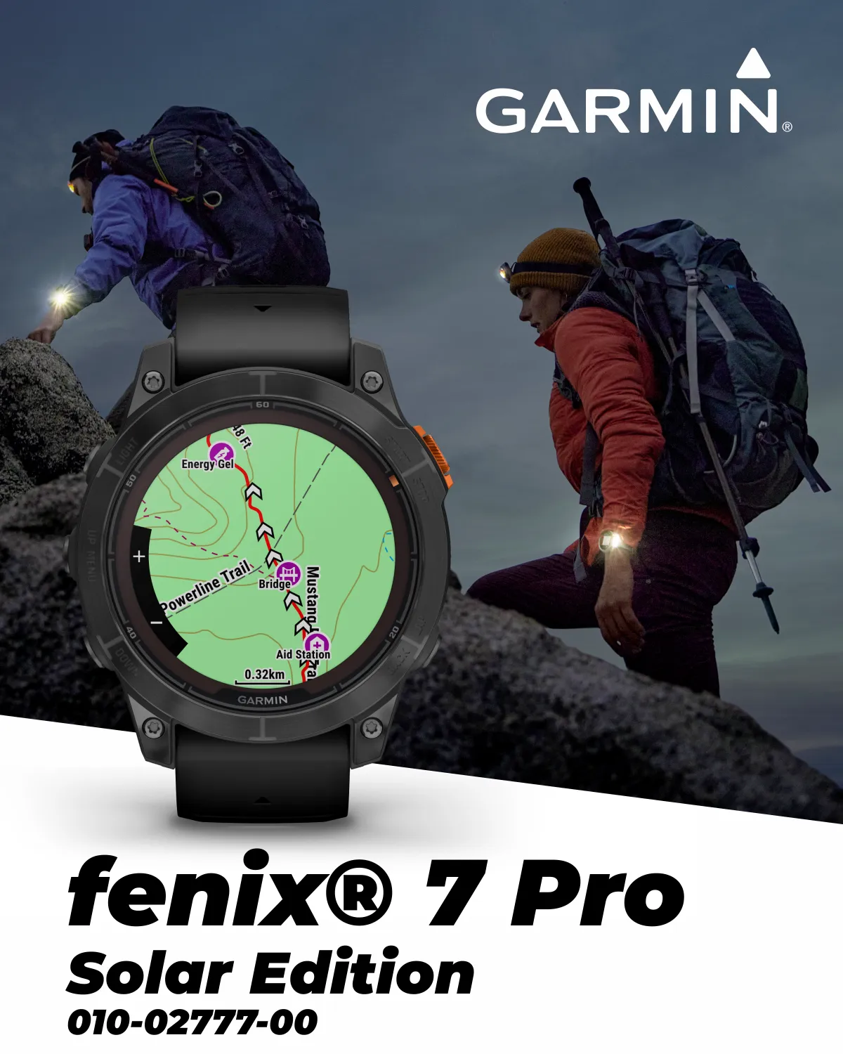 Garmin Fenix 7 Pro Solar Series Multisport GPS 42/47/51 mm Smartwatch