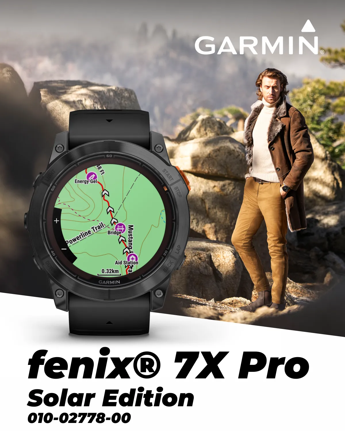 Garmin Fenix 7 Pro Solar Series Multisport GPS 42/47/51 mm Smartwatch