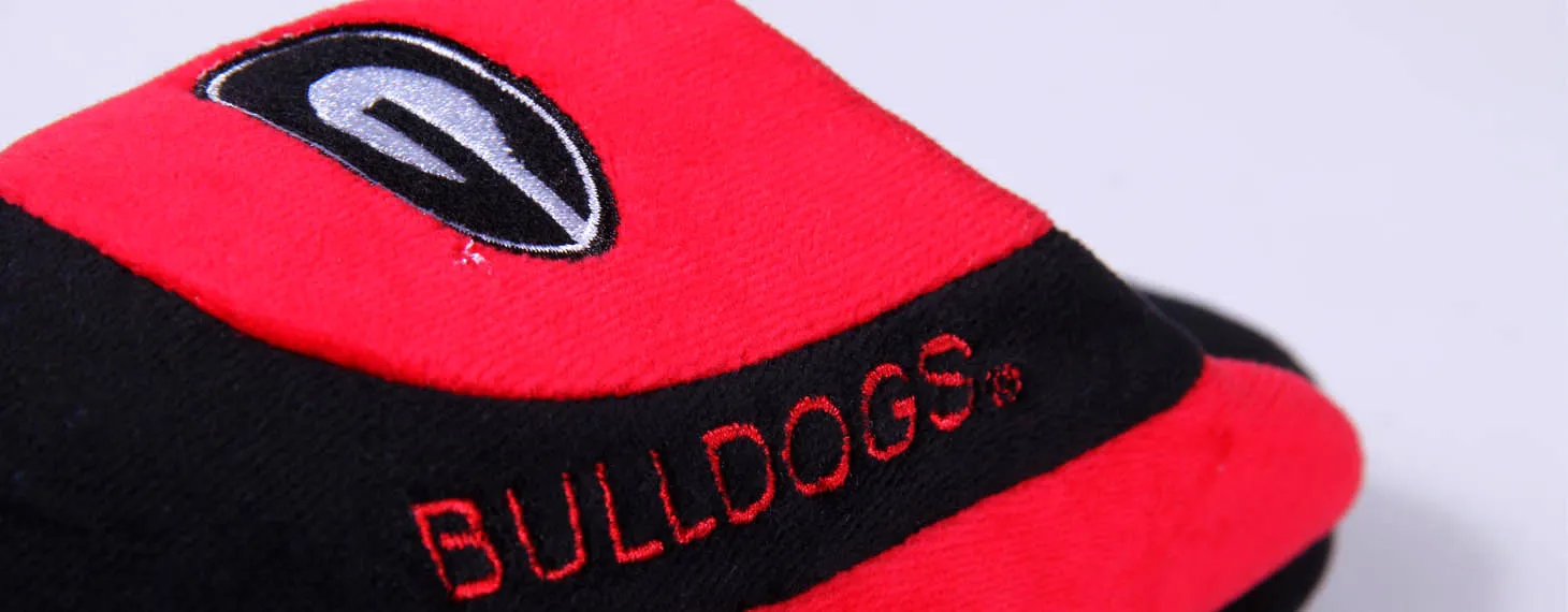 Georgia Bulldogs Low Pro Indoor House Slippers