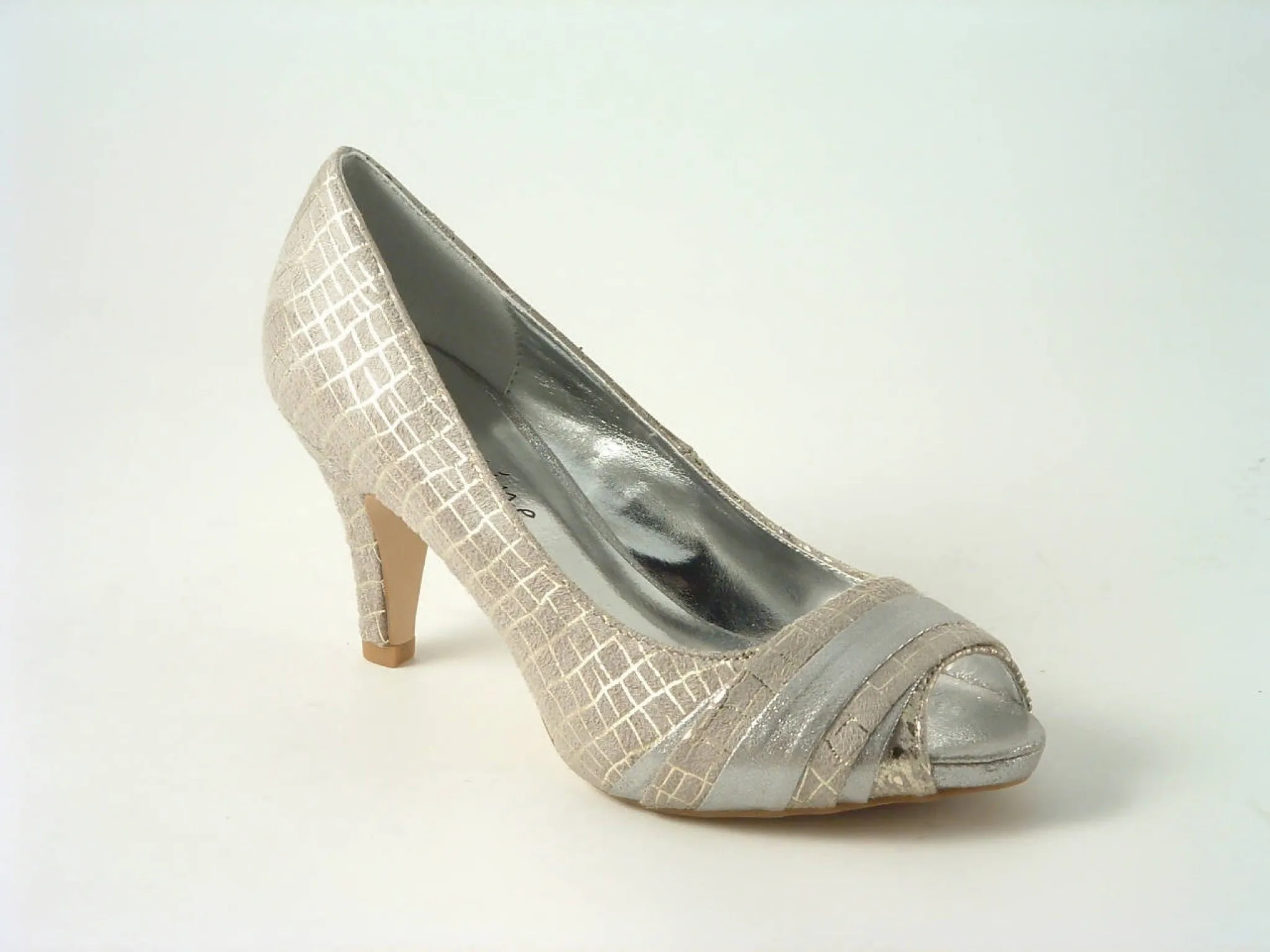 Glitz Shoes Sabatiné Court Shoe With Mid Heel