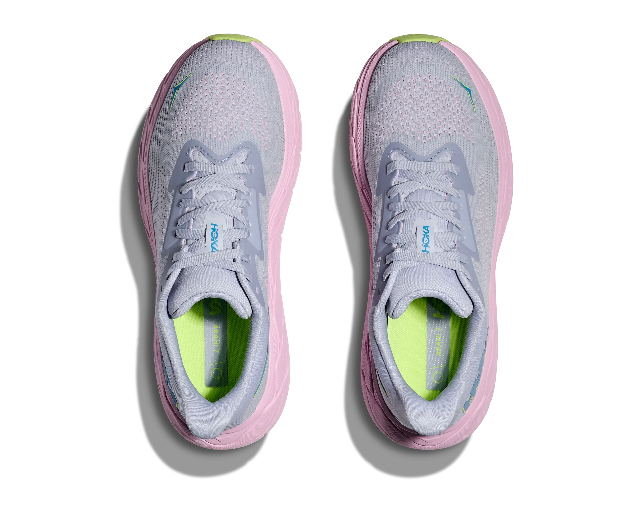 Hoka Womens Trainer Arahi 7 Gull/Pink Twilight