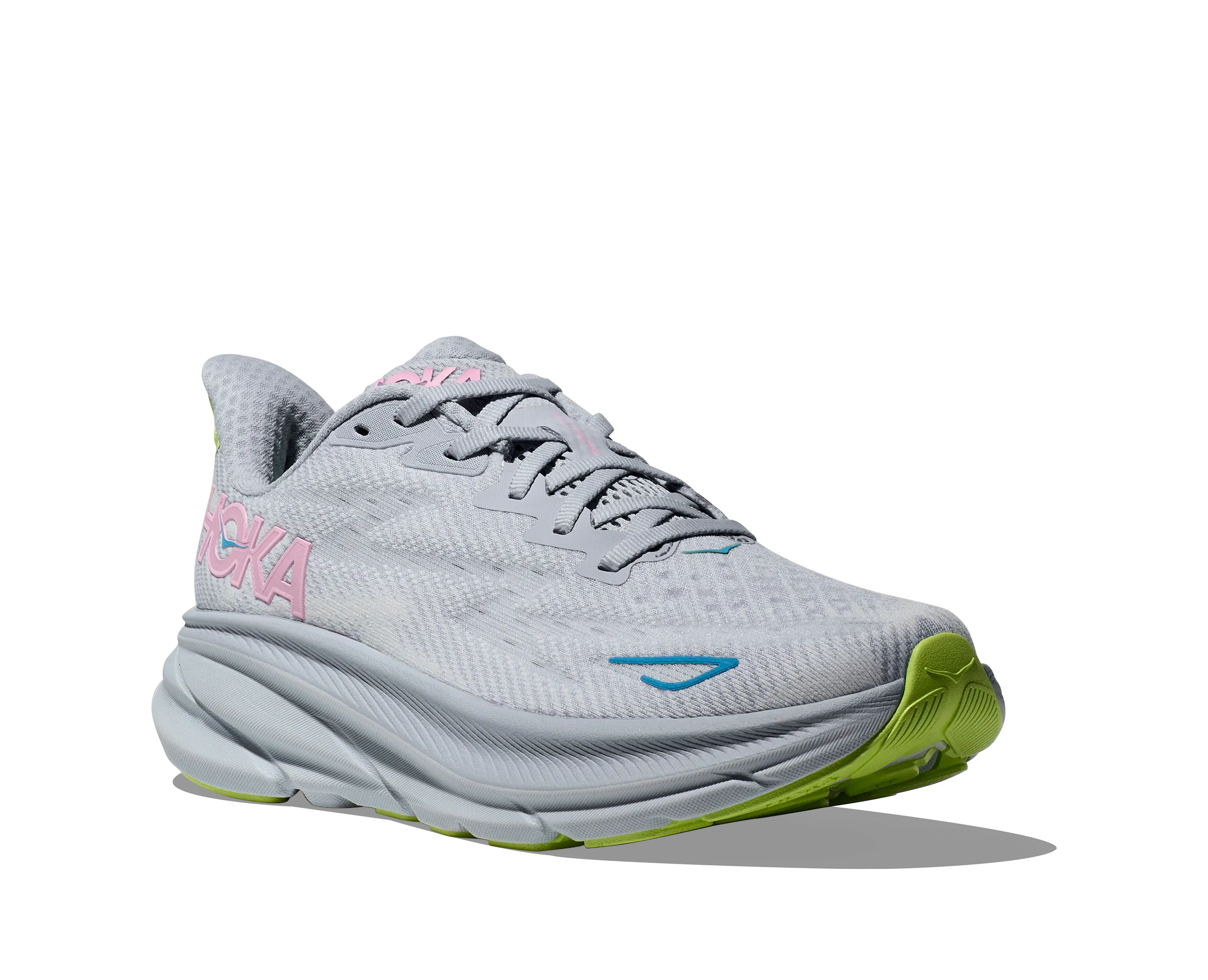 Hoka Womens Trainer Clifton 9 Gull/Sea Ice