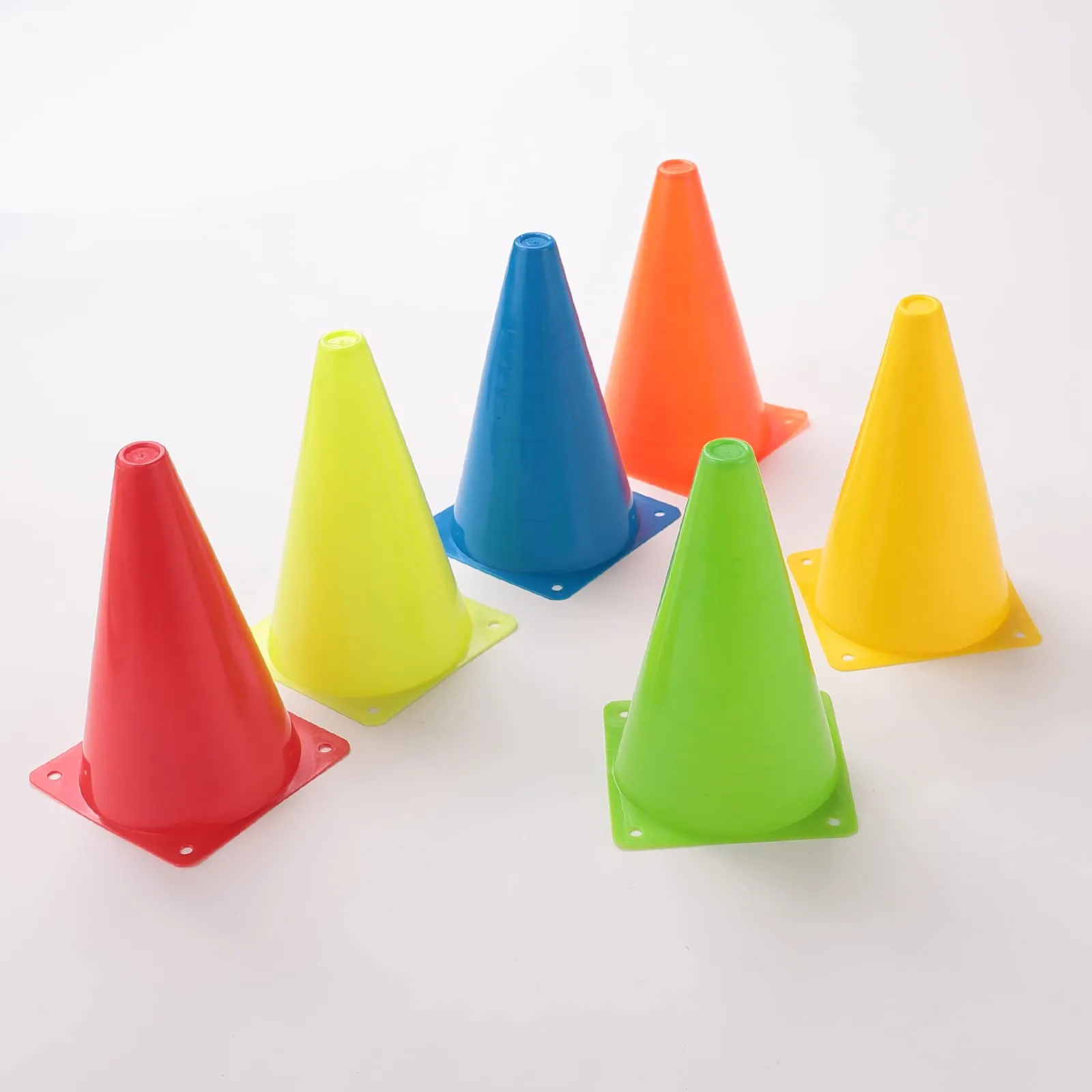 Homestic Sports Agility Training Ground Marker Cone Pack of 6 (Multicolor)