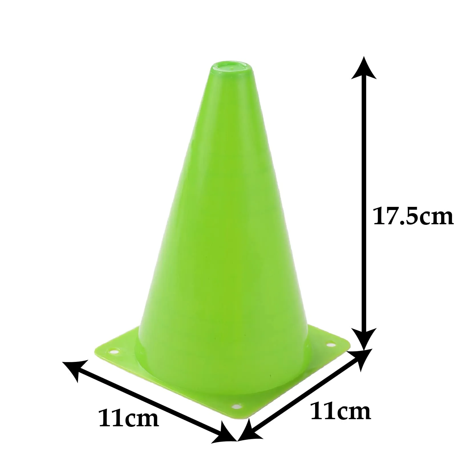 Homestic Sports Agility Training Ground Marker Cone Pack of 6 (Multicolor)