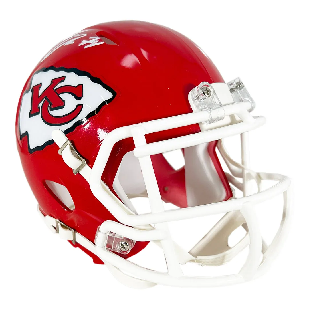 Jawaan Taylor Signed Kansas City Chiefs Speed Mini Football Helmet (Beckett)