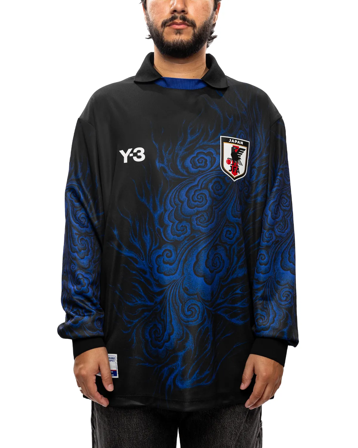 JFA Long Sleeve Tee 'Black Bold Blue'