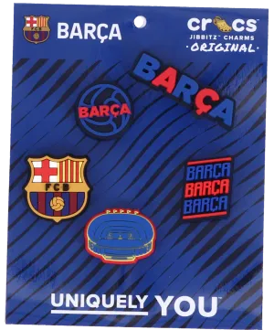 Jibbitz™ Barcelona FC 5-Pack