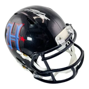 Joe Mixon Signed Houston Texans H-Town Alternate Mini Football Helmet (JSA)