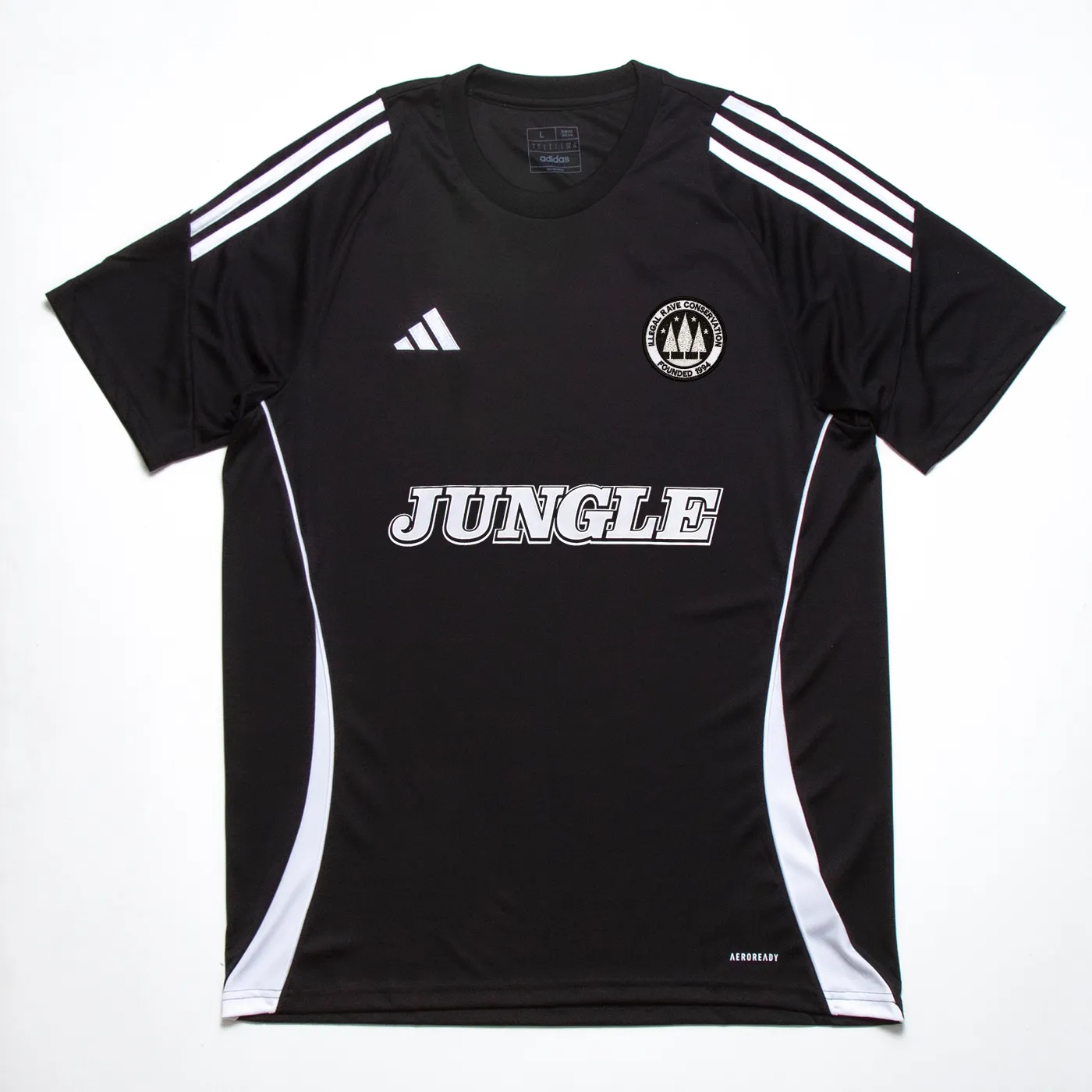 Jungle FC Tiro 24 - Training Jersey - Black/White