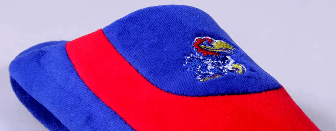 Kansas Jayhawks Low Pro Indoor House Slippers