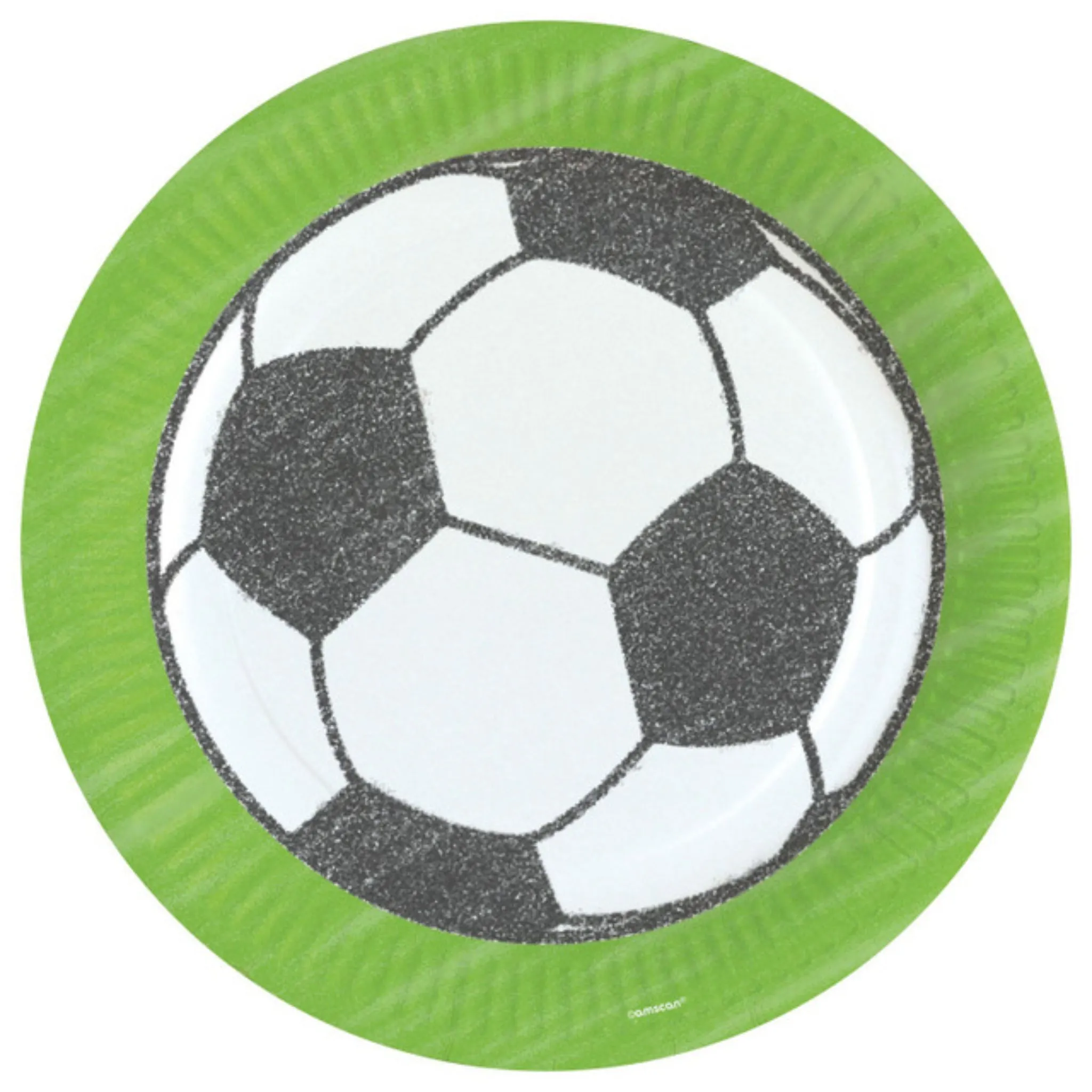 Kicker Football Party Paper Plates - 8pk