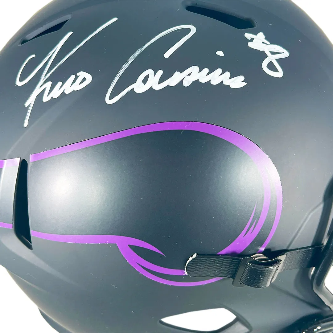 Kirk Cousins Signed Minnesota Vikings Eclipse Full-Size Replica Football Helmet (Beckett)