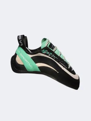 La Sportiva Miura Women Climbing Shoes White/Jade Green  20K-000704