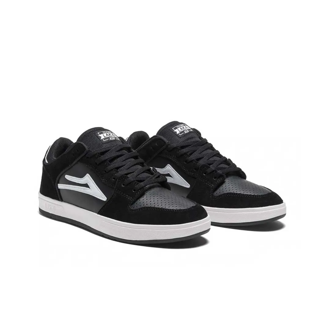 Lakai Telford Low - Black/White Suede