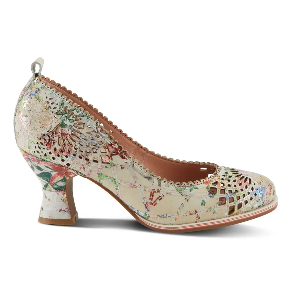 L'Artiste by Spring Step Adoravel Bone Multi Pump (Women's)