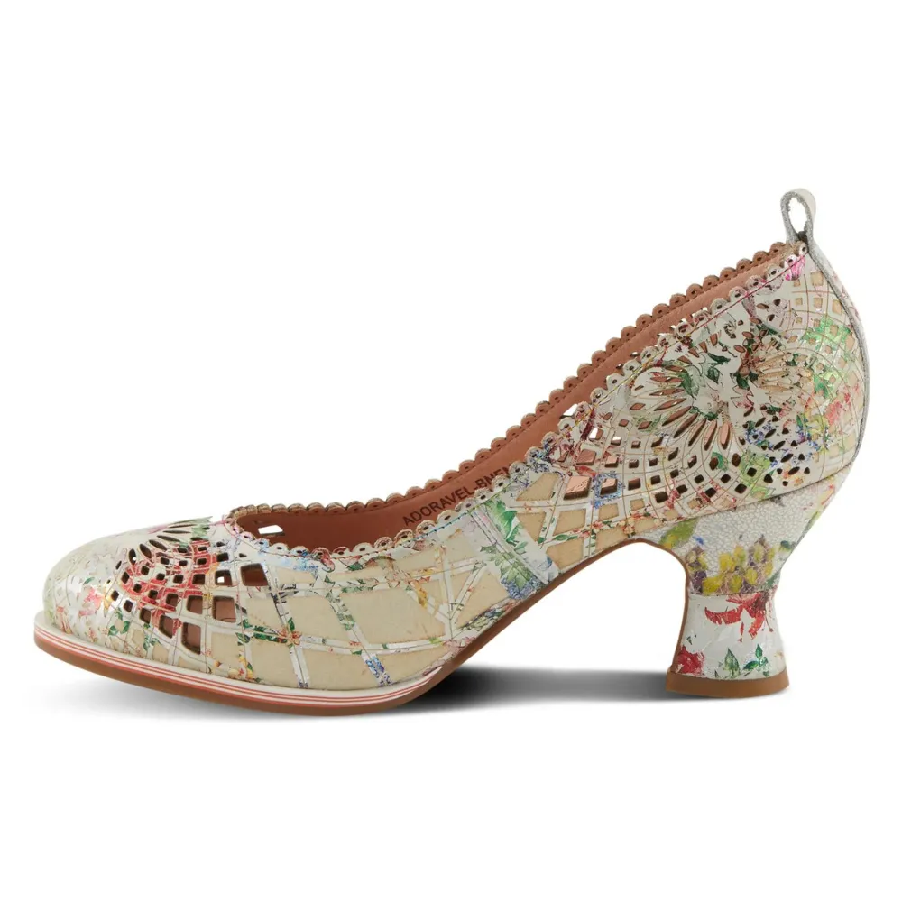 L'Artiste by Spring Step Adoravel Bone Multi Pump (Women's)