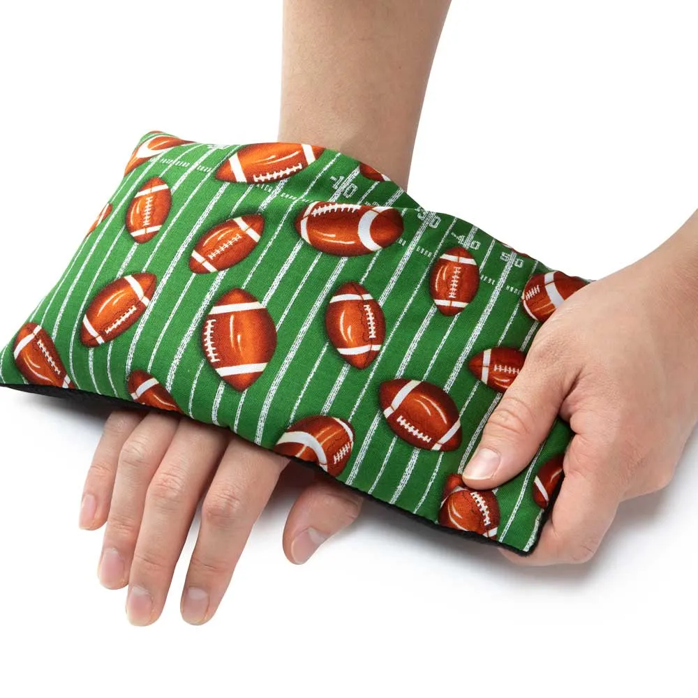 Limited Edition - Small Heating Pad Microwavable - Moist Hot Compress (Football)