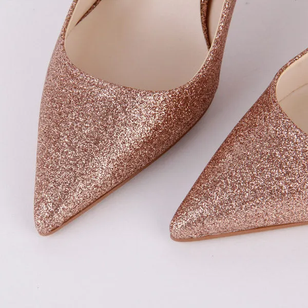 LONDON HEEL - glitter