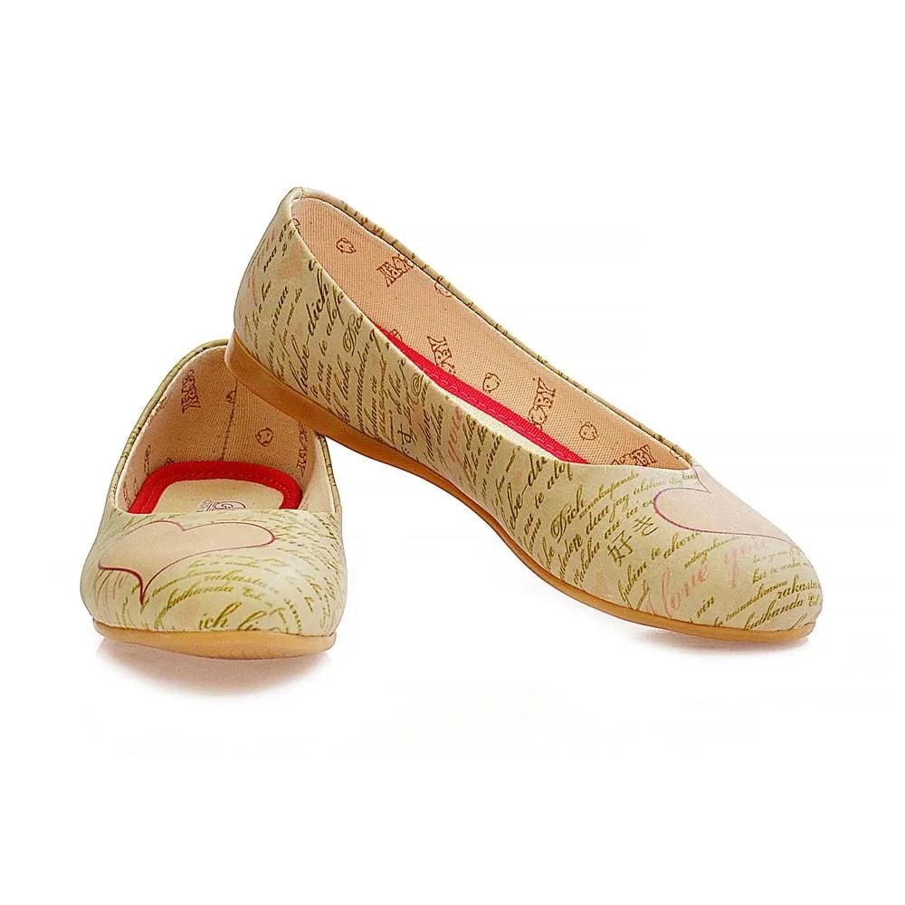 Love Ballerinas Shoes 1043