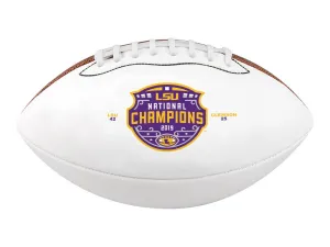 LSU Tigers 2019-2020 CFP National Champions Game Score Mini Football