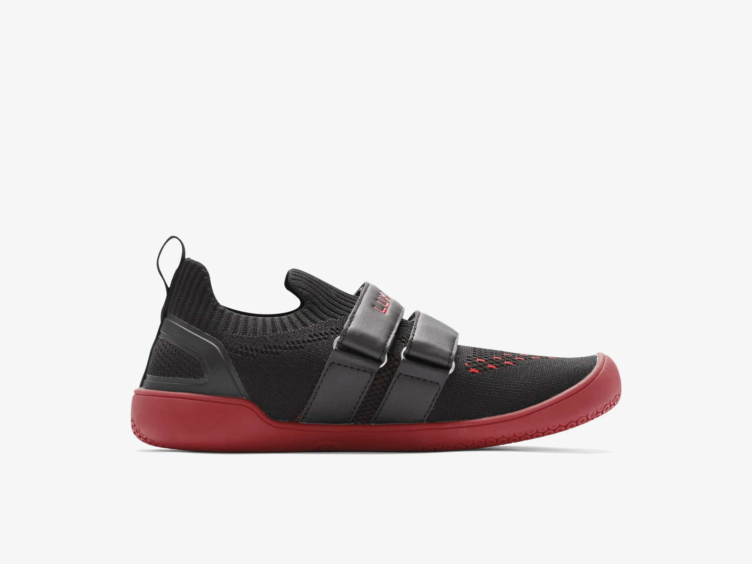 LUXIAOJUN BarePower II Training Shoes (Black and Red)