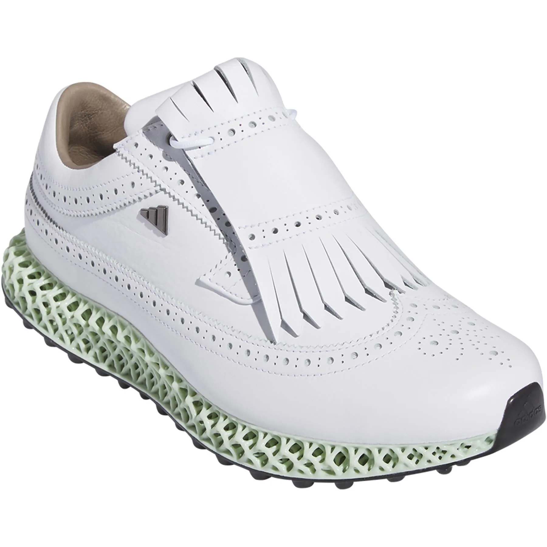 MC87 Adicross 4D Spikeless Golf Shoes White/Silver/Black - SS24