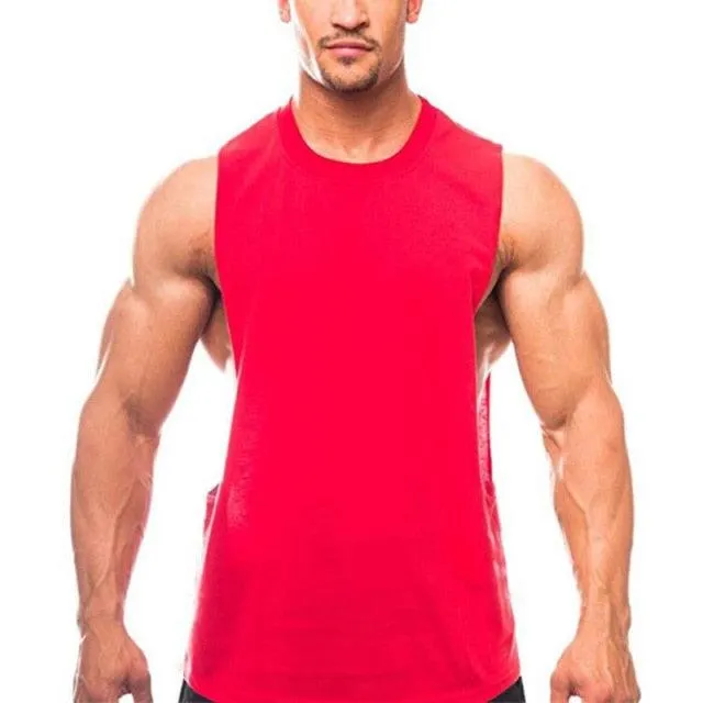 Men's Bodybuilding Gyms Sleeveless Fitness Top