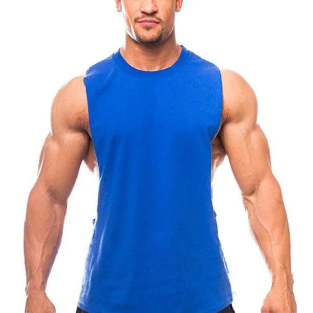 Men's Bodybuilding Gyms Sleeveless Fitness Top