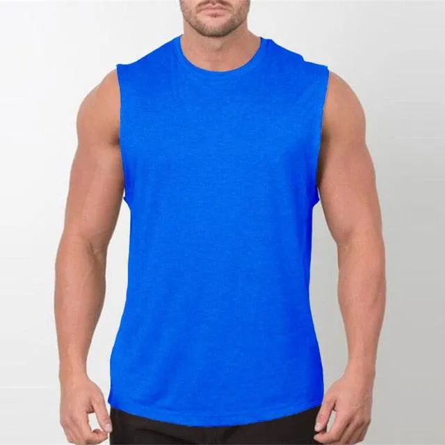 Men's Bodybuilding Gyms Sleeveless Fitness Top