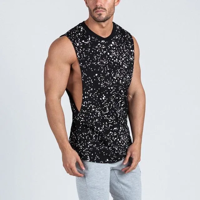 Men's Bodybuilding Gyms Sleeveless Fitness Top