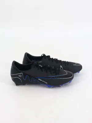 Men's Brand Logo Printed Football Shoes,Black