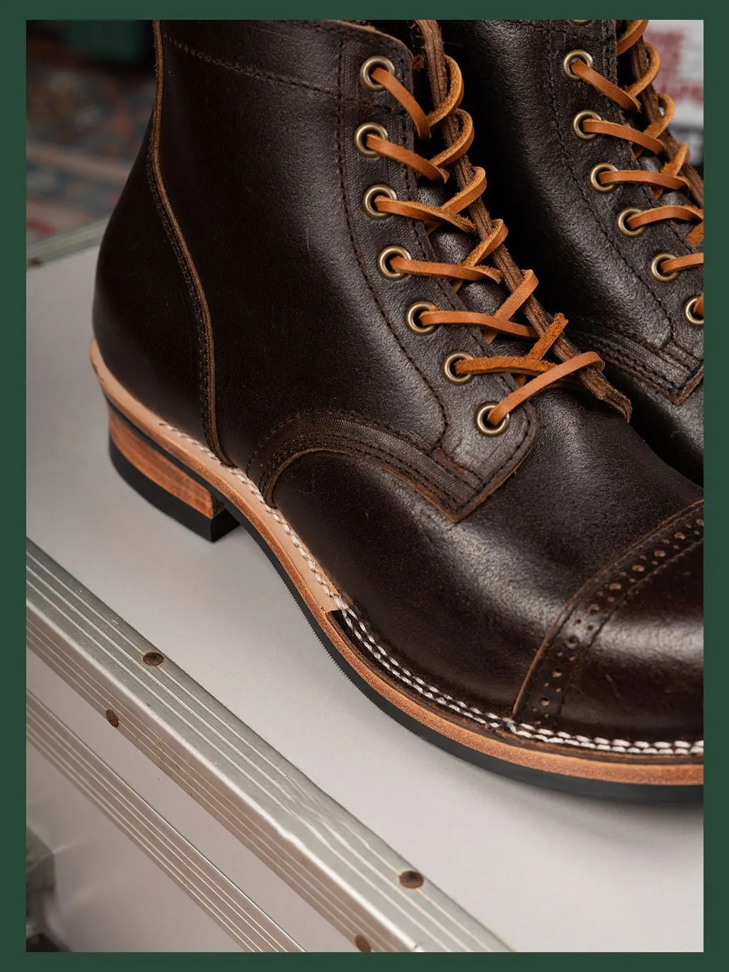 Men's Brogue Lumberjack Boots