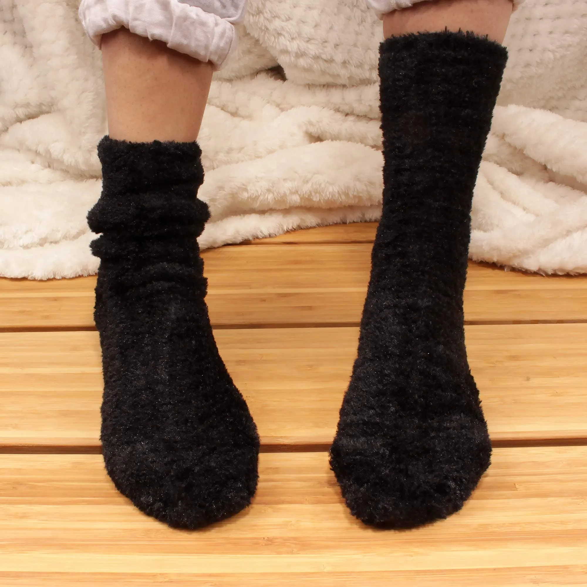 Men's Featherlight Fuzzy Socks