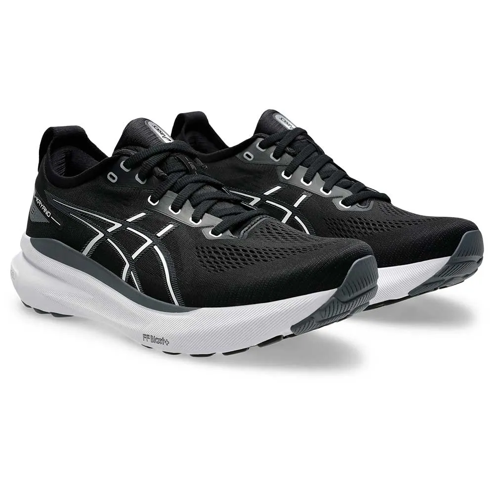 Men's Gel-Kayano 31 Running Shoe - Black/White - Wide (2E)