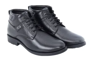 Mens Leather Casual Boot Shoe 38011