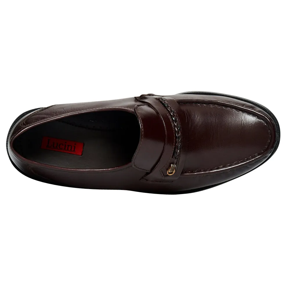 Mens Leather Formal Casual Shoes- Bartan-2_Burgundy