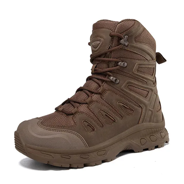 Men's Tactical Desert Boots: Durable Ankle Boots for Outdoor Training and Hiking