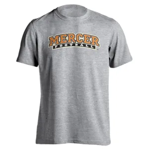 Mercer University Bears MU Football Classic Arch Text Tee Short Sleeve T-Shirt