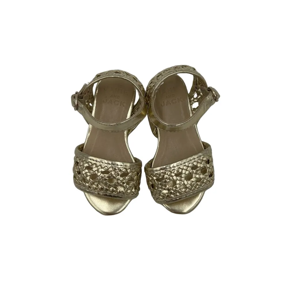 Metallic Buckle Sandals