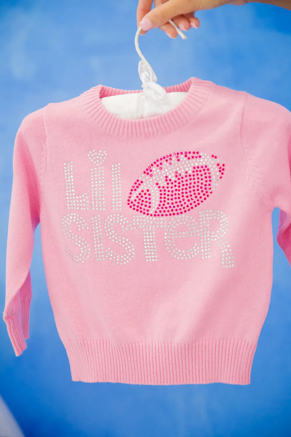 MINI KIDS FOOTBALL LIL SISTER SWEATER