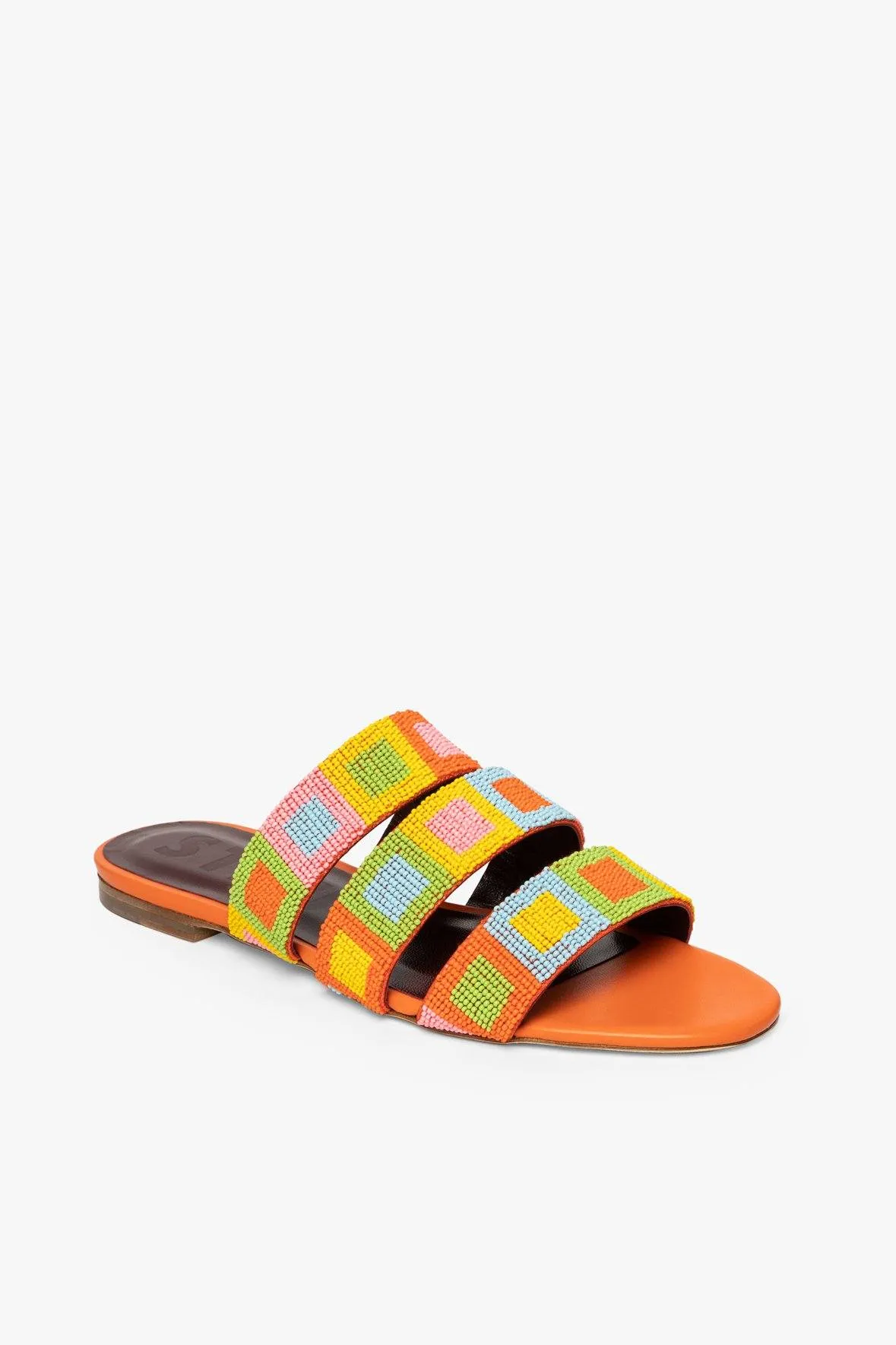 MONA BEADED SANDAL | MULTI MOSAIC