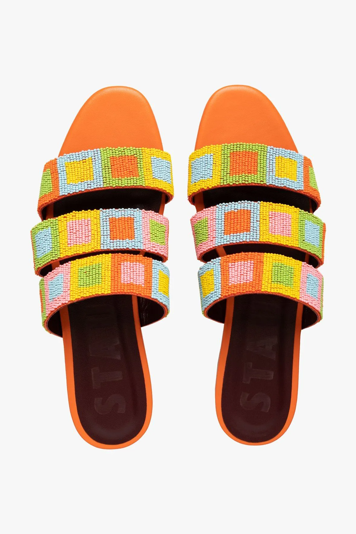 MONA BEADED SANDAL | MULTI MOSAIC