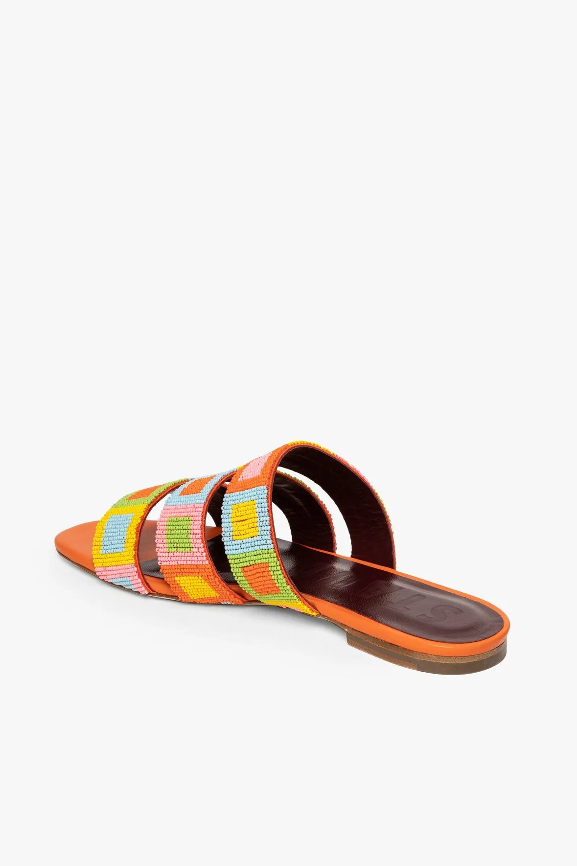 MONA BEADED SANDAL | MULTI MOSAIC