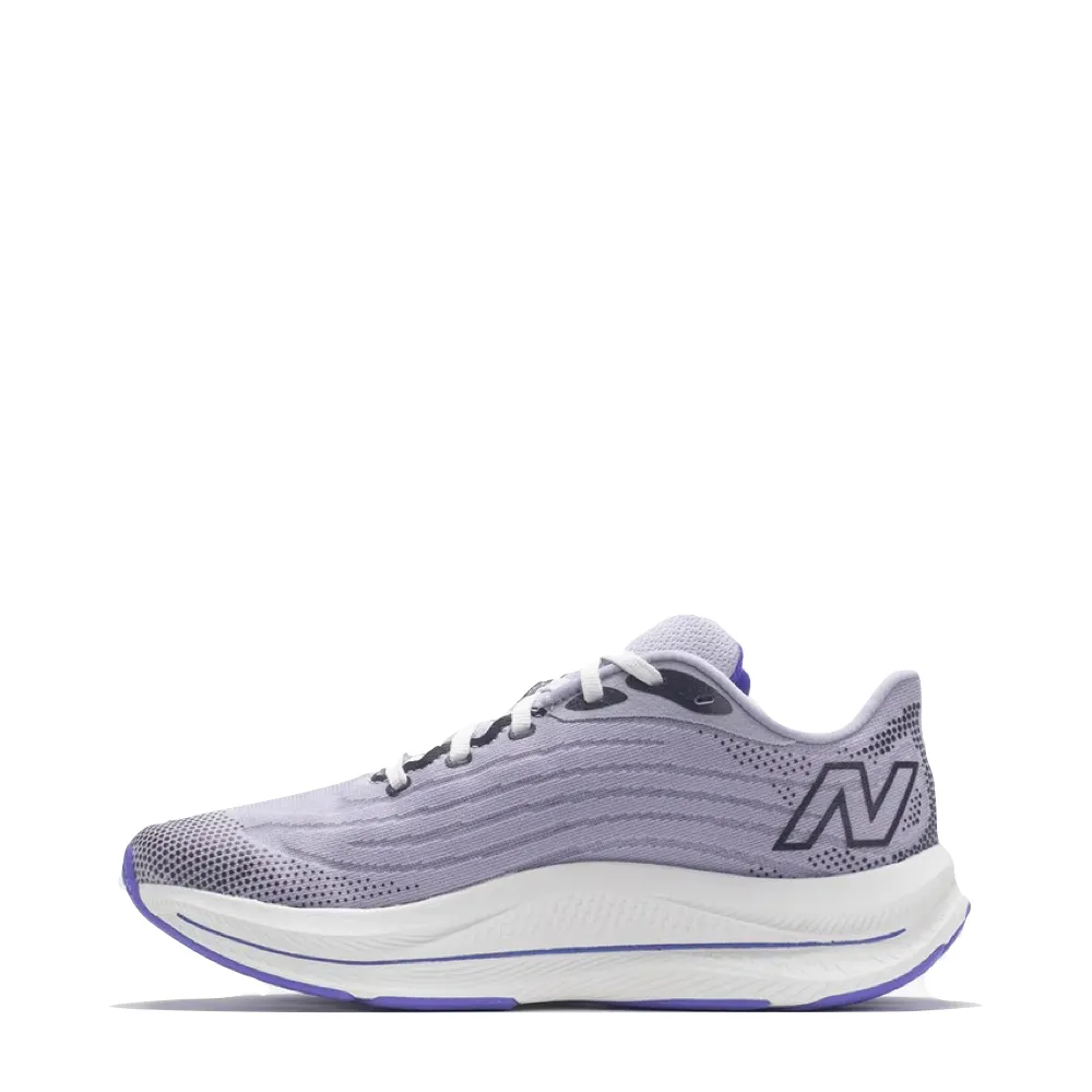 New Balance Women's FuelCell Walker Elite in Grey Violet/Electric Indigo