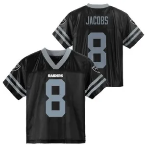 New - NFL Las Vegas Raiders Toddler Boys' Short Sleeve Jacobs Jersey - 2T